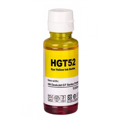 Συμβατό Μελάνι HP GT51 / GT52 / GT53 Yellow 70ml (3YP61AE) (M0H56AE)