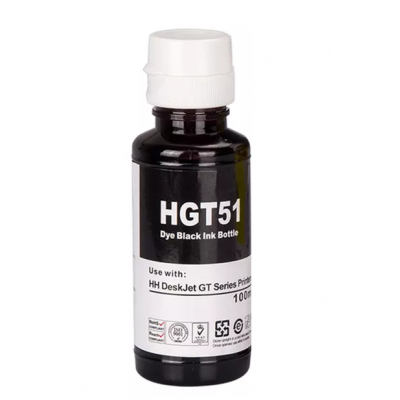 Συμβατό Μελάνι HP GT51 / GT52 / GT53 Black 90ml (3YP61AE) (M0H57AE)