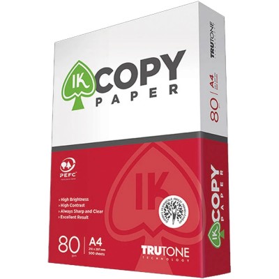 ΧΑΡΤΙ A4 80gr/m² 500 φύλλα (1 πακέτο)