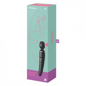 SATISFYER WAND-ER WOMAN BLACK