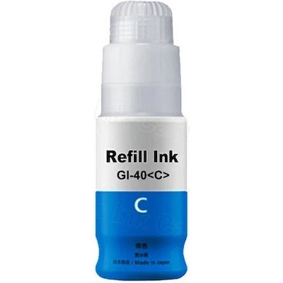Συμβατό μελάνι για Canon GI40 / GI-40 Cyan 70ml 3400C001 / GI40C