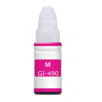 Συμβατό Μελάνι Canon GI-490 GI490 Magenta 0665C001 / GI490M