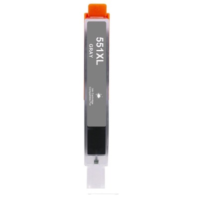 Συμβατό μελάνι  Γκρί CLI551XL CLI-551XL 1τεμ.
