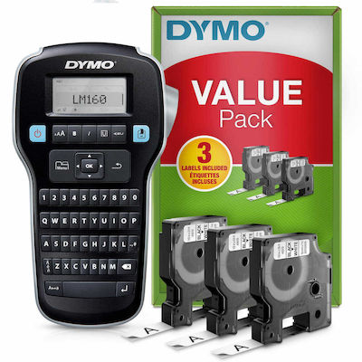 Ετικετογράφος Dymo, LabelManager 160 +3 LABELS 45013