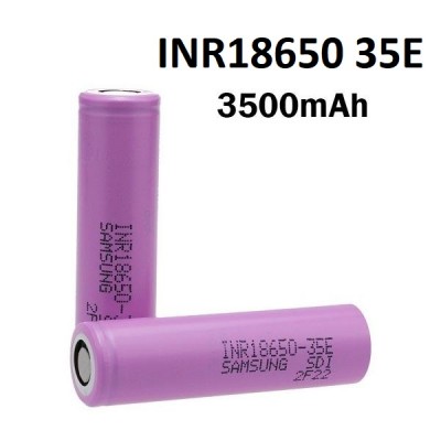 Επαναφορτιζόμενη Μπαταρία SAMSUNG INR18650 35E 3500mAh