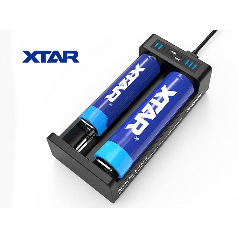 Xtar MC2 Plus - 2 Slot USB Battery Charger
