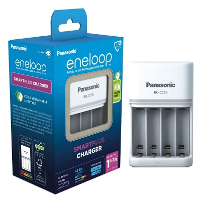 Φορτιστής μπαταριών ni-MH battery charger Panasonic Eneloop BQ-CC55 EKO