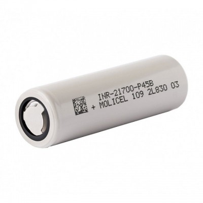 Επαναφορτιζόμενη Μπαταρία  Molicel INR21700-P45B 4500mAh - 45A