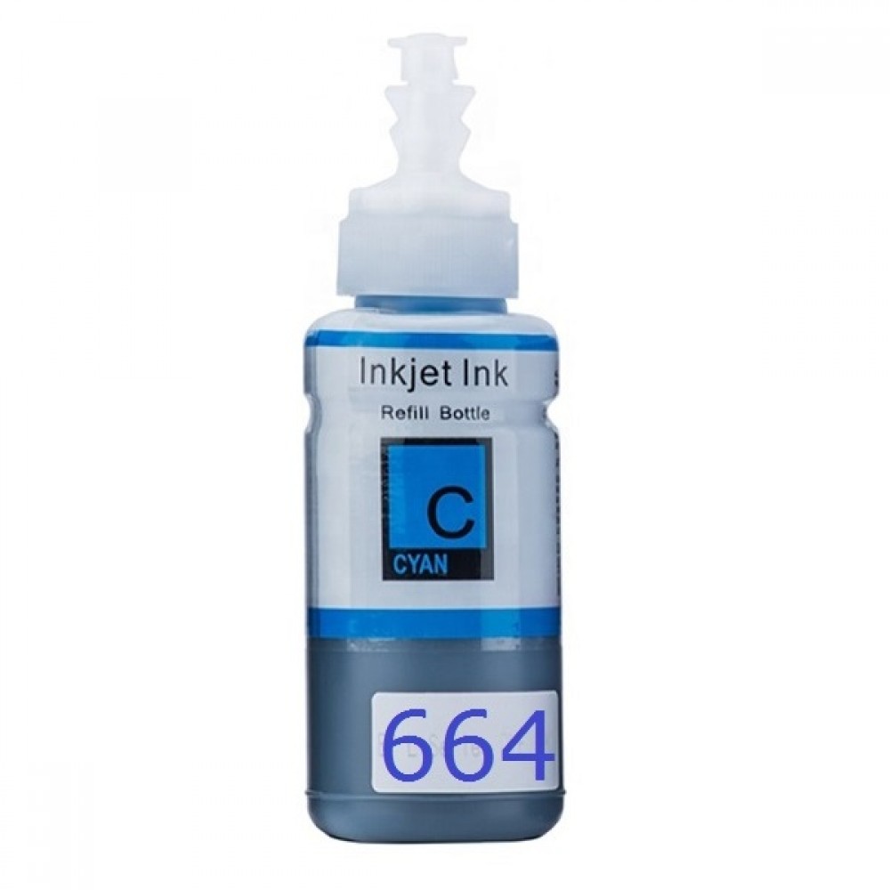 Συμβατό μελάνι T664  Cyan 1τεμ.