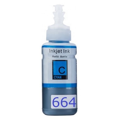 Συμβατό μελάνι T664  Cyan 1τεμ.
