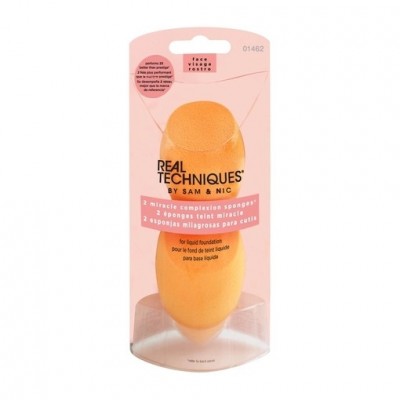 Real Techniques Σετ Σφουγγαράκια Μακιγιάζ για Foundation Miracle Complexion 2τμχ