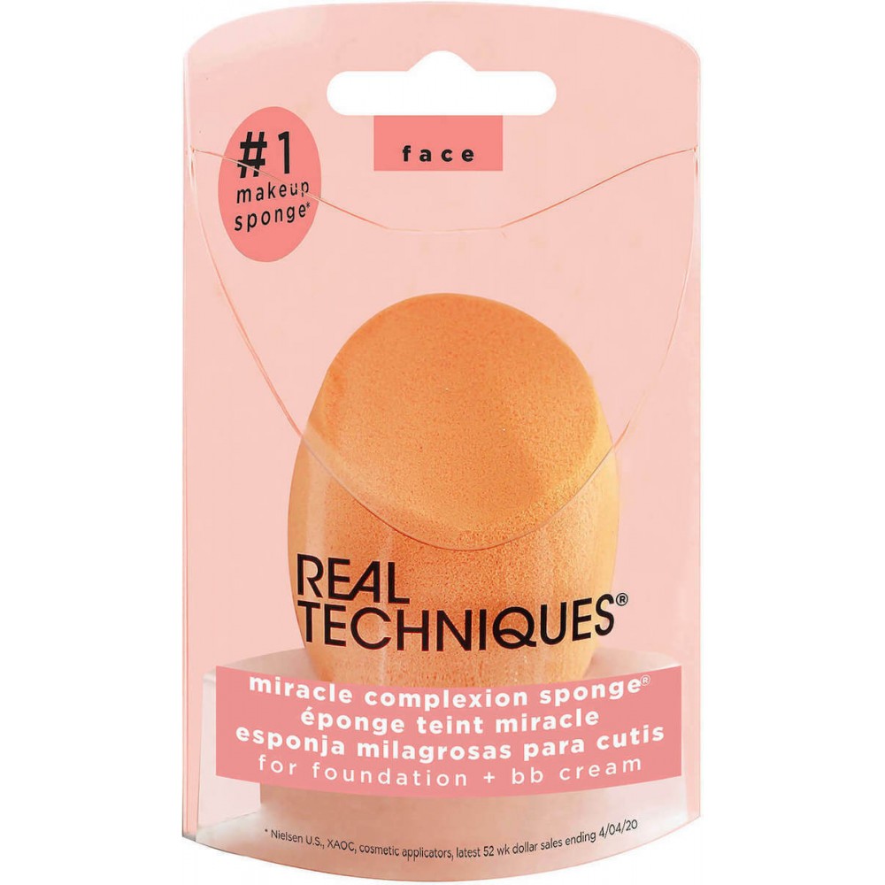Real Techniques Σετ Σφουγγαράκια Μακιγιάζ για Foundation Miracle Complexion 1τμχ