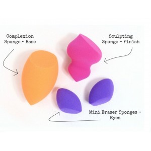 Real Techniques Σετ Σφουγγαράκια Μακιγιάζ για Foundation Miracle Sponges 6τμχ