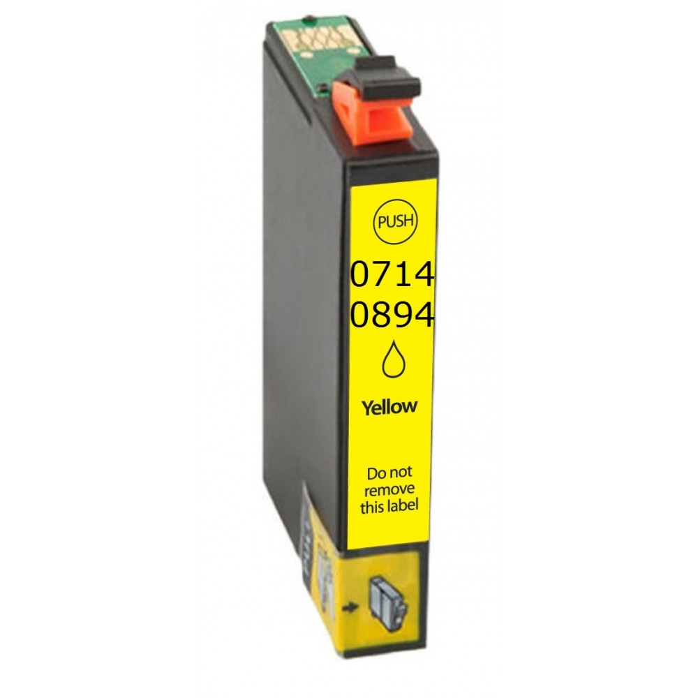 Συμβατό μελάνι κίτρινο T0714 / T0894 1τεμ.