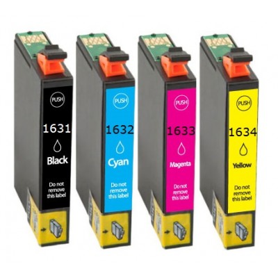 Συμβατά μελάνια 1set T16XL T1631 4τεμ.