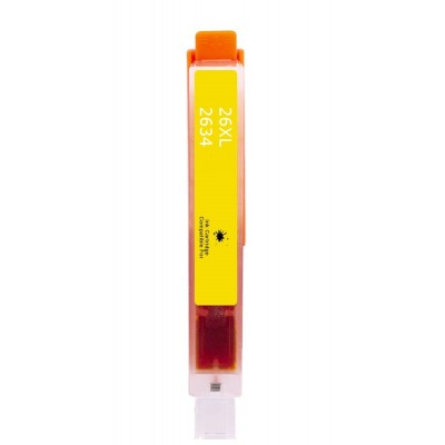 Συμβατό μελάνι κίτρινο T2634XL T26XL 1τεμ.