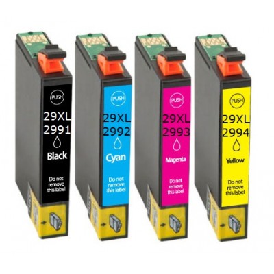Συμβατά μελάνια 1set T29xl T2991 4τεμ.