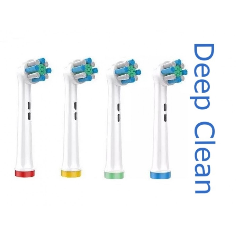 Συμβατά ανταλλακτικά για Oral B Deep Clean Βαθύς Καθαρισμός  4τεμ.