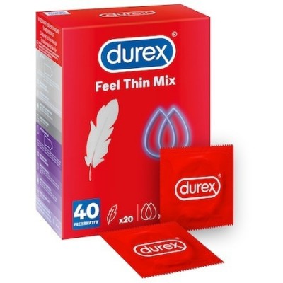 Durex Προφυλακτικά Ultra Thin Mix 40τμχ