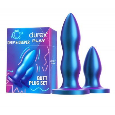 Durex Play Deep & Deeper - anal plugs in two sizes