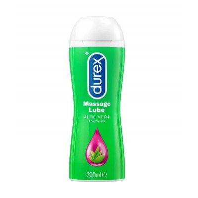 Durex Play Massage 2in1 Κολπικό Λιπαντικό Gel Aloe Vera 200ml