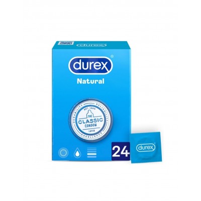 Durex Προφυλακτικά Natural 24τμχ