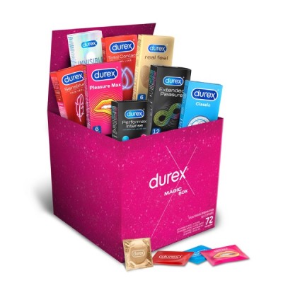 DUREX MAGIC BOX 72pcs
