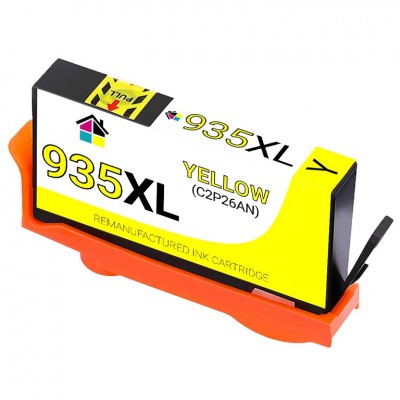Συμβατό μελάνι HP935xl (HP934XL) Κίτρινο (C2P26AE) 1τεμ.