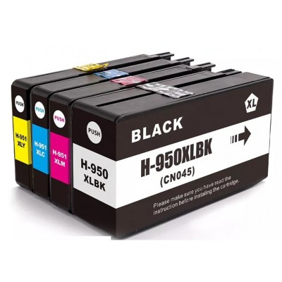 Καινούργια συμβατά μελάνια HP 950xl 951xl 1set
