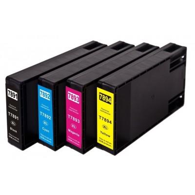 Συμβατό μελάνι Black Epson T7891 (C13T789140) 70ml.